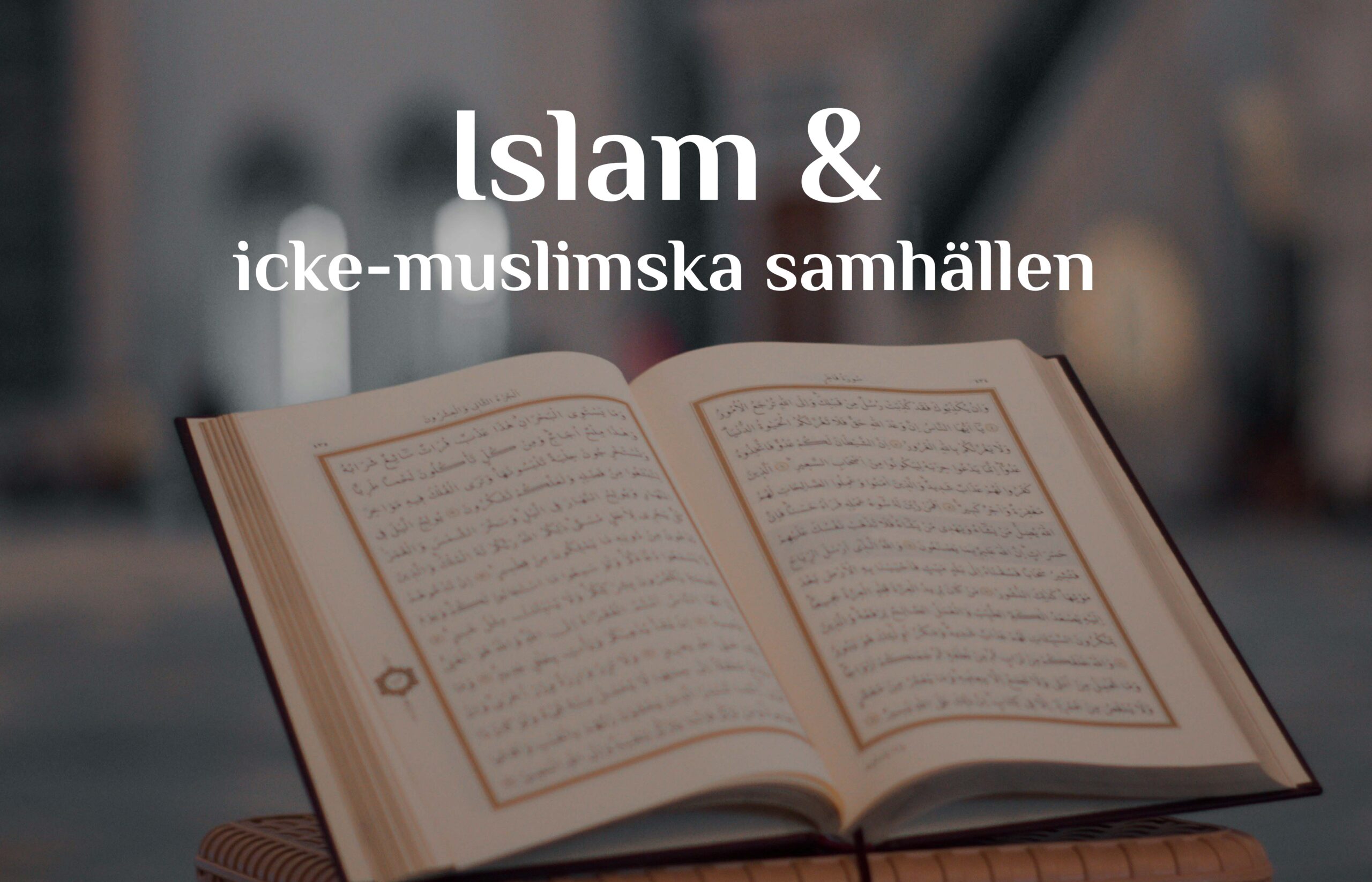 Islam och icke-muslimska samhällen
