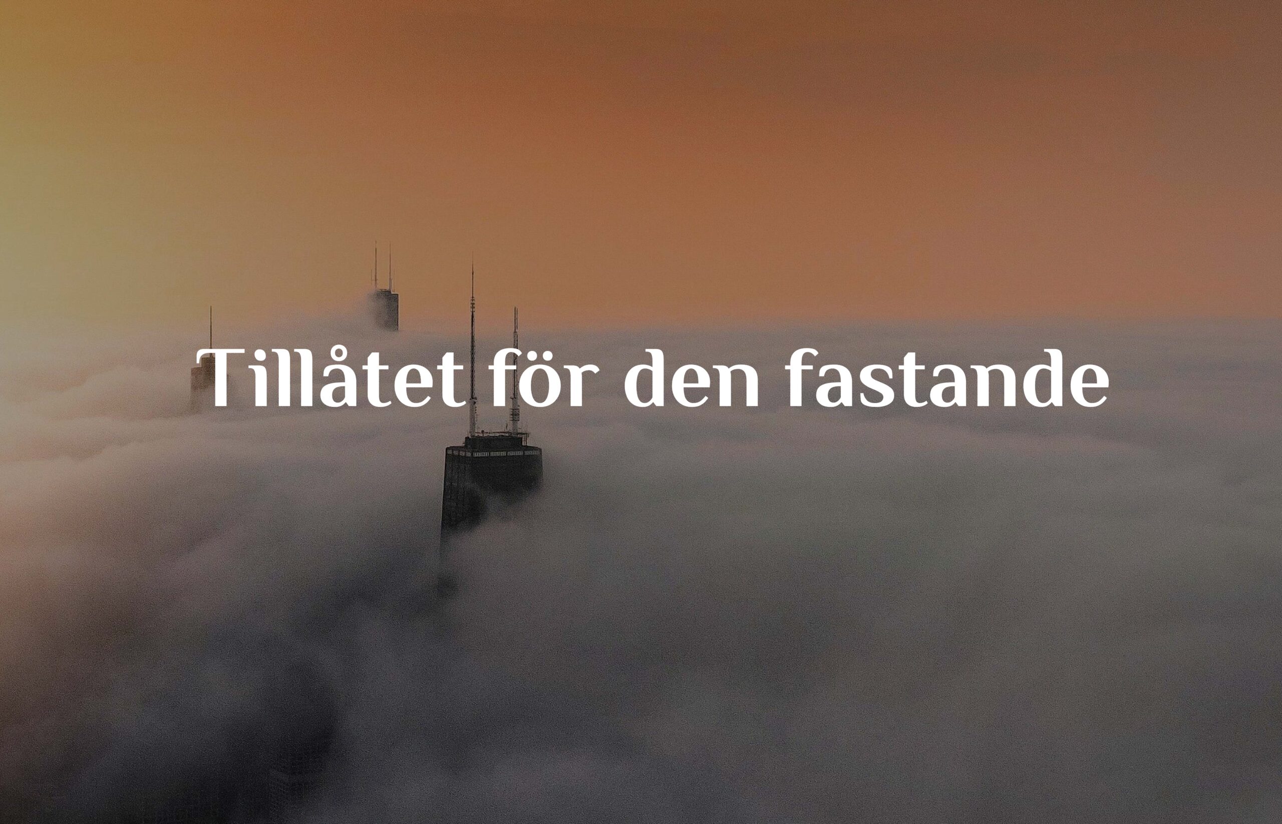 Tillåtet för den fastande